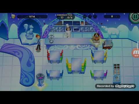 Diner dash level 204 Bintang 3 - GRILL 'N' CHILL