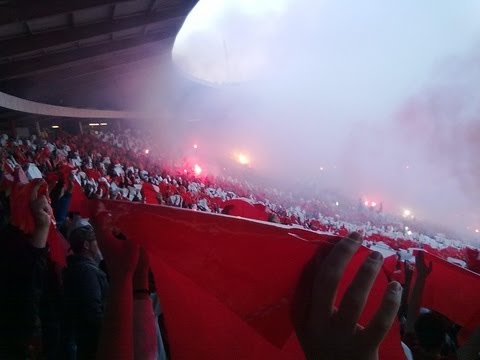 Delije na Zvezda - Rad 2012 sever - zapad navija by salepeta