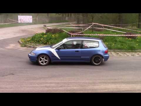 1 KJS Głuszyca 2017 - Krzysztof Wójcik / Przemysław Odziomek - Honda Civic