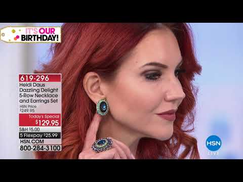 HSN | Heidi Daus Jewelry Designs Celebration 07.02.2018 - 11 PM