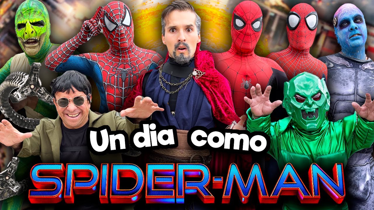 Watch Un dia como los personajes de SPIDER-MAN No Way Home !!! / Memo Aponte Now Un dia como los personajes de SPIDER-MAN No Way Home !!! / Memo Aponte
