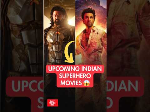 Upcoming Indian Superhero Movies 🤩 #shorts #Prabhas