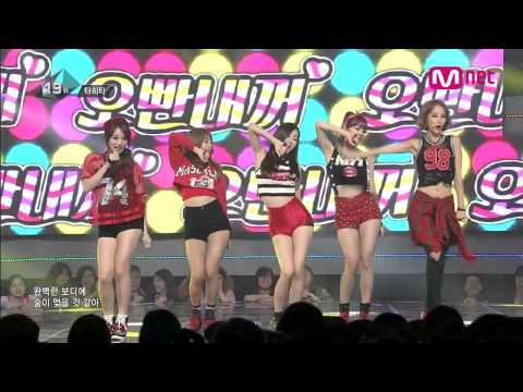 Mnet [엠카운트다운] Ep.383 : 타히티(TAHITI) - 오빤내꺼(Oppa, you're mine) @M COUNTDOWN_140703