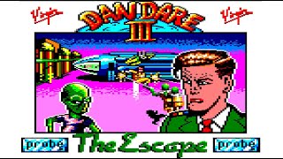[Amstrad CPC] Dan Dare III - The Escape - Longplay