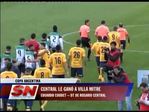 Copa Argentina. Rosario Central 1 Villa Mitre 0 Informe de Marcelo Godino.