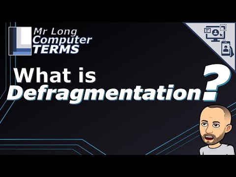 Mr Long Computer Terms | What is Defragmentation?
