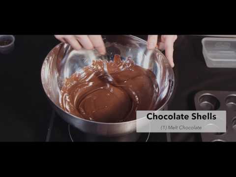 Chocolate Shells With Orange Puree And Enzyme Peeled Orange Segments Using Ultratex & Pectinex