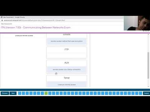 MUDIANTO Exam Modules 8 - 10: Communicating Between Networks Exam