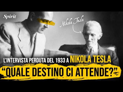 Nikola Tesla Ci Aveva Avvertiti e noi NON lo Abbiamo Ascoltato | Intervista Perduta Del 1933