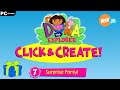 Dora The Explorer Click Create PC HD Walkthrough Episode 7 Surprise Party