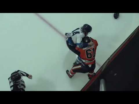 Christophe Losier vs  Anthony D'Amours + Mêlée (Francis Beauvillier vs Janick Asselin) - 07-04-22