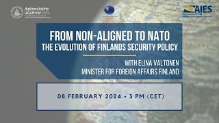 From Non-Aligned to NATO: The Evolution of Finland’s Security Policy
