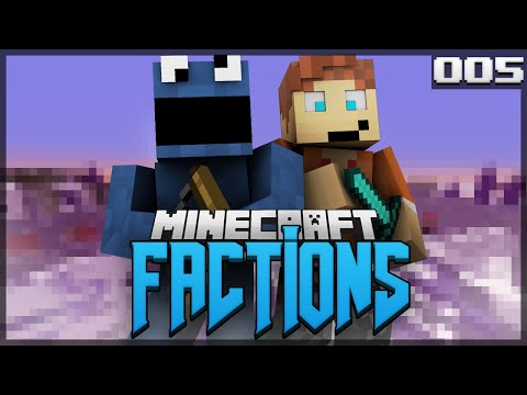 Minecraft FACTIONS Let's Play - Episode 5 - SEA TEMPLE RAID