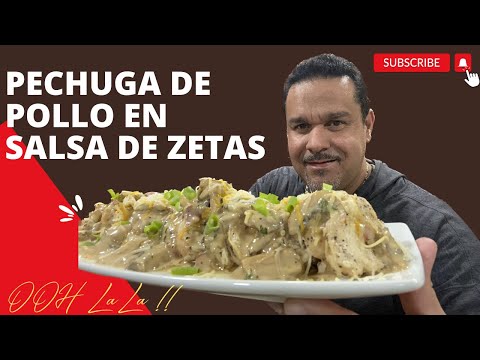 Como Hacer Pechuga de Pollo 🐓 en SALSA de Zetas | @raimarrero7679