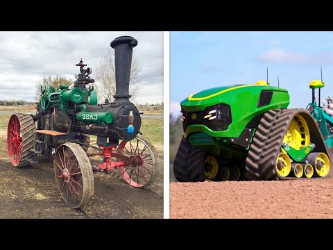 Old And New Tractors.. CRAZY To See How Much They've Changed!
