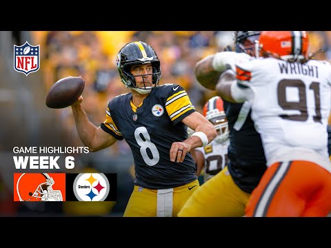 Cleveland Browns vs. Pittsburgh Steelers Game Highlights | 2025 NFL Season Week 6