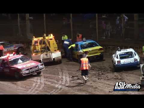 Modified Production: Brett Barron Rollover - Maryborough Speedway