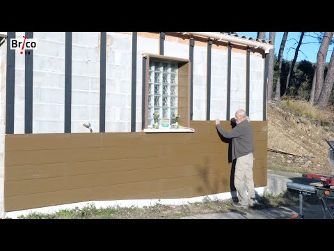 Poser un bardage durable sur une façade - Tuto bricolage avec Robert