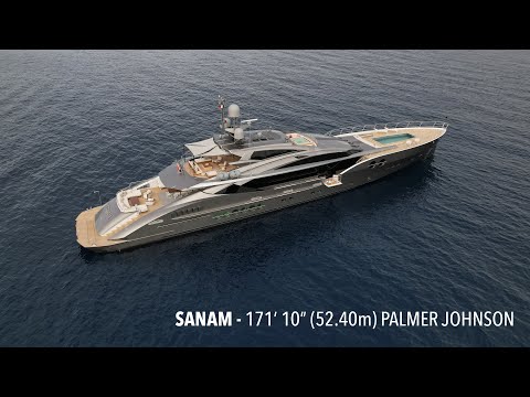 SANAM 171′ 10″ (52.40m) Palmer Johnson 2016/2024 Available for Sale