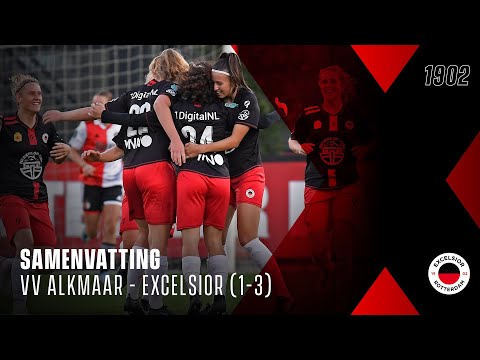 📺 𝗦𝗮𝗺𝗲𝗻𝘃𝗮𝘁𝘁𝗶𝗻𝗴 | Excelsior Vrouwen zijn VV Alkmaar Vrouwen te baas en boeken terechte zege