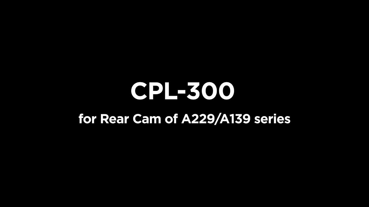 Viofo CPL-300 Filter für A229-Serien-Rückkamera