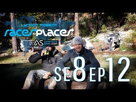 Adventure Motorcycling Documentary Races To Places SE8 EP12 Ft. Lyndon Poskitt