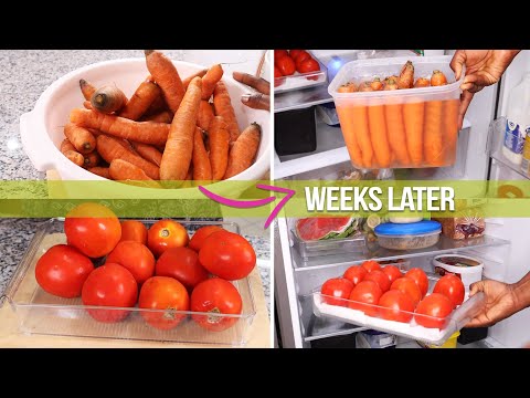 , title : 'STORE CARROTS FOR MONTHS | How To Store Fruits And Vegetables For Weeks'