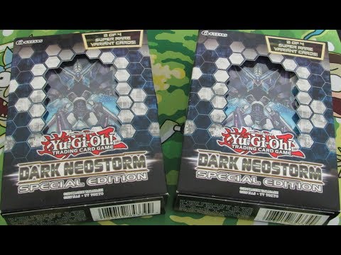 Yugioh Dark Neostorm Special Edition Opening