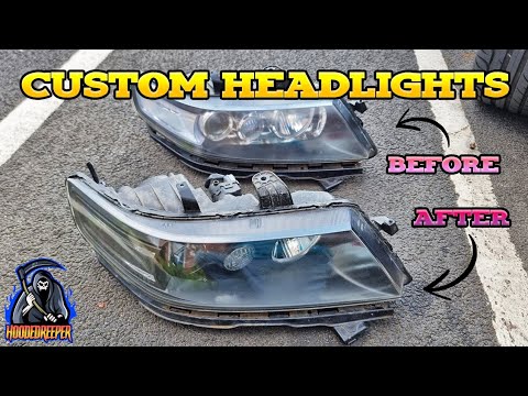 Honda Accord Mk7 - Custom Headlights