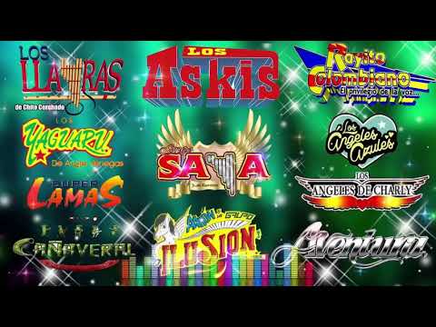 Cumbias para Bailar toda la Noche Angeles Azules Aaron YSGI, Raymix, Cañaveral A de Charly Exitos