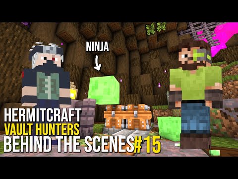 Vault Hunters HermitCraft: NINJA CLASS WITH ETHO - Behind the scenes