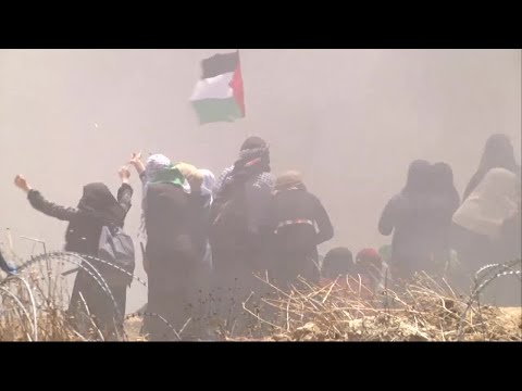 Fler än 50 döda vid ambassadprotester i Gaza - över 2.200 skadade - Nyheterna (TV4)