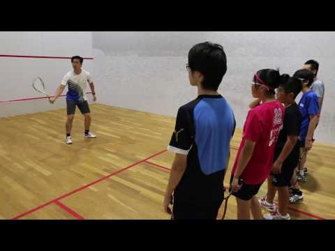 Unique Squash - Balls Control - Solo Squash Practice Demo