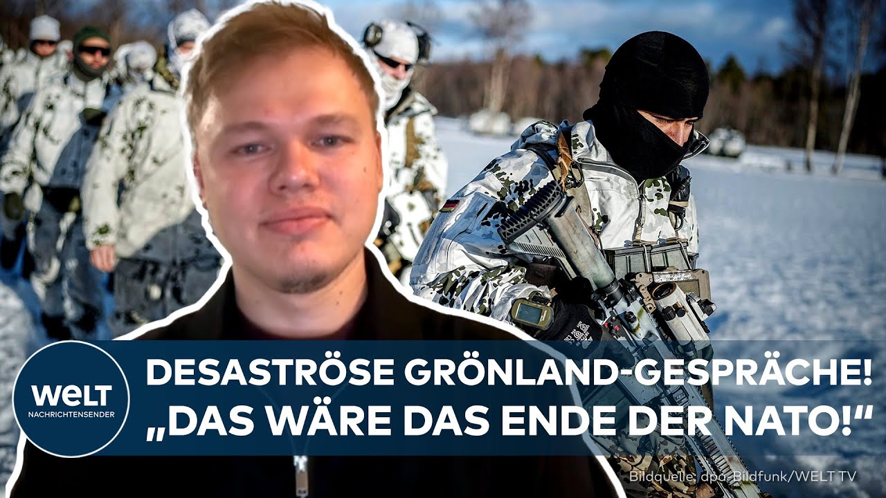 GRÖNLAND: Krisen-Treffen erfolglos! Trump will die ganze Insel - Europa erhöht Militär-Präsenz!