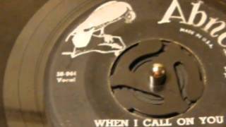 45's - When I Call On You - Dee Clark (Abner)