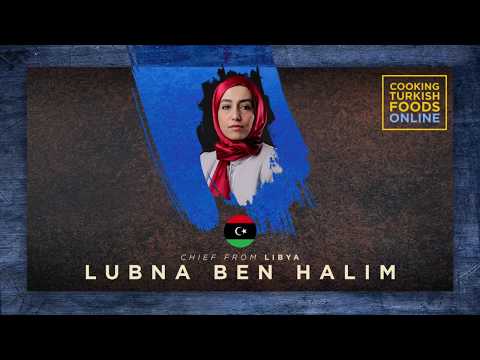 Libya'dan Lubna Ben Halim🇱🇾 ve Levrek Buğlama & Humus🇹🇷🤩😊