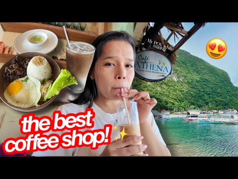 PUMUNTA SA BEST COFFEE SHOP NG EL NIDO PALAWAN! 😍 (PASABOG ANG VIEW!)
