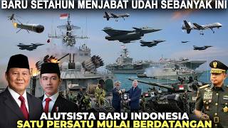 Download lagu TERNYATA SUDAH SEBANYAK INI! Deretan Alutsista yang Di Borong Prabowo-Gibran Selama Setahun Menjabat mp3