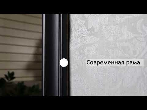 Миниатюра изображения товара Зеркало Декарт Настенное в раме 8Л3698 (черный)