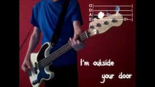 MxPx ft. Mark Hoppus - Wrecking Hotel Rooms (Bass Cover)