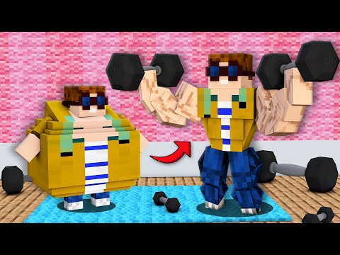 Von DICK ZU MUSKULÖS ENTWICKELN in Minecraft!