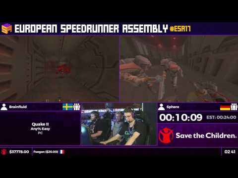 #ESA17 Speedruns - Quake II [Any% Easy] by Brainfluid and Sphere