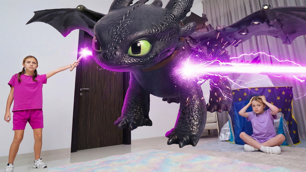 Magic Zoo Challenge at Home: Wild Animals & Flying Dragon | Best Video Collection