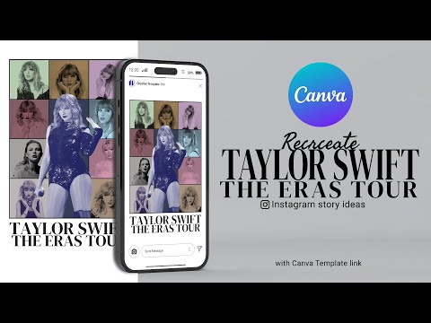 Eras Tour Template Canva