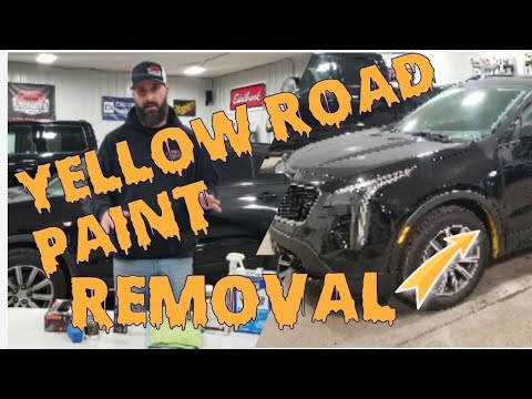 Road and Line Paint Removal