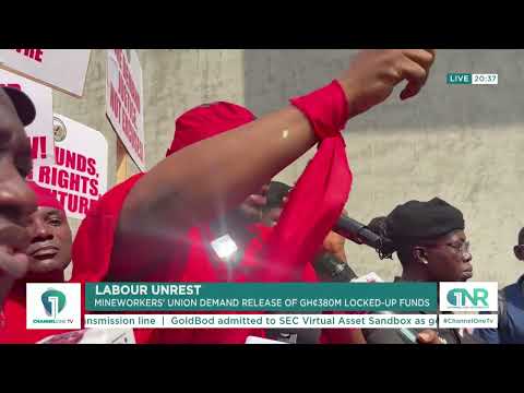 Mineworkers Demand GH¢380m Locked-Up Funds For 19,000 Workers