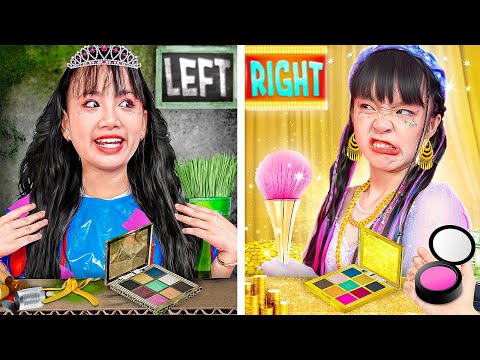Left Or Right? Baby Doll With Suzy Joins Dress Up Challenge | Baby Doll And Mike