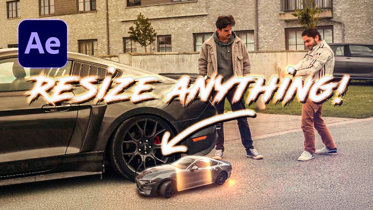 How To Resize Any Object in Adobe After Effects