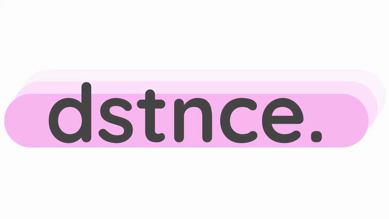 Video trailer for Dstnce.