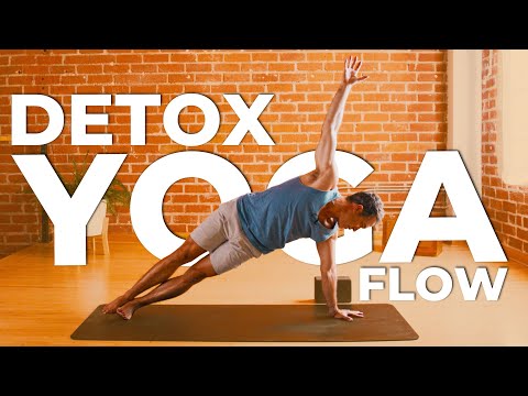 20 Min Detox Yoga Flow l Improve Core Strength & Hip Release